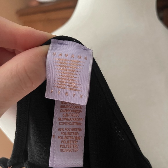 Savage x Fenty Tie Front Keyhole Slip - Picture 13 of 15